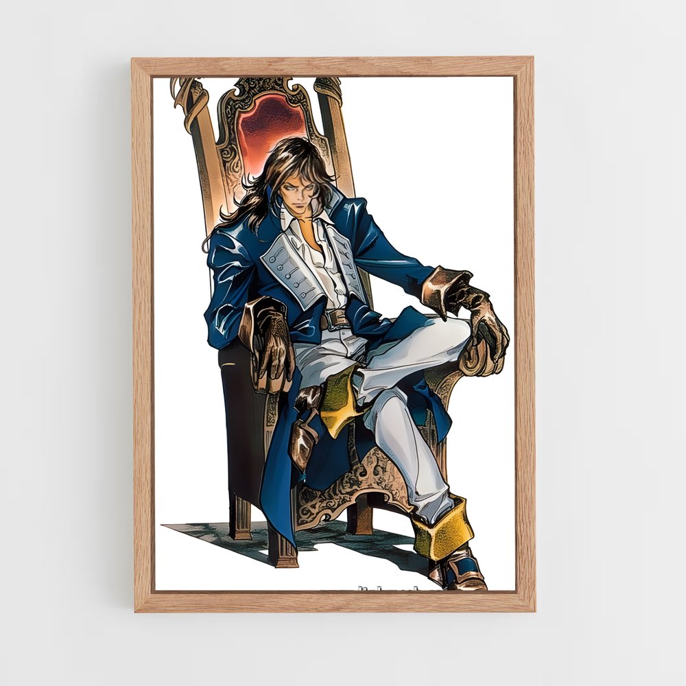 Poster Richter belmont – affiche Castlevania (vue 4)